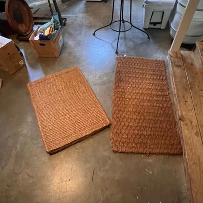 Two Large Coir Doormats (G-RG)