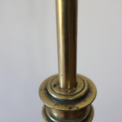 Classical Hollywood Regency Style Brass Table Lamp