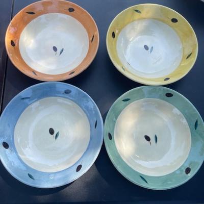 4 Large Bowls England