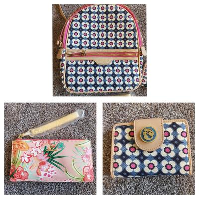 Spartina Backpack, Wristlet & Wallet (GB1-KD)