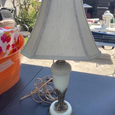 Vintage Working Stone Lamp