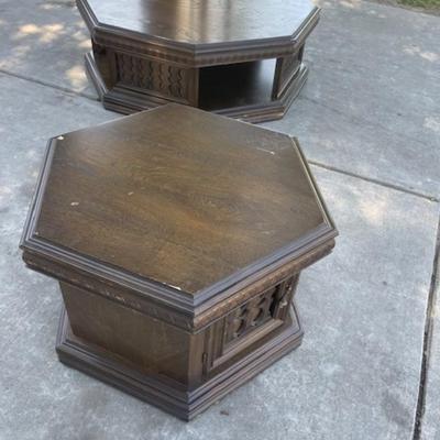 Vintage Coffee Table with matching end table