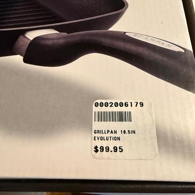 NIB Scanpan Fry Pan, Grill Pan and More (GB2-BM)