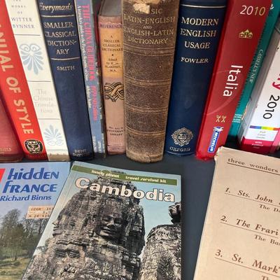 Travel and foreign language books