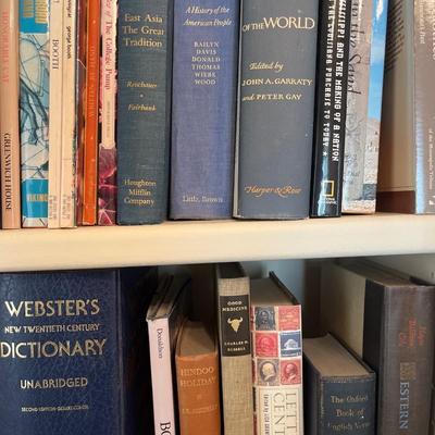 Book variety, including history and short stories