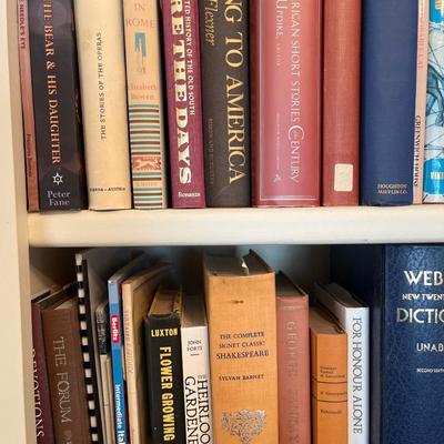 Book variety, including history and short stories