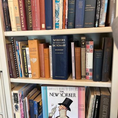 Book variety, including history and short stories