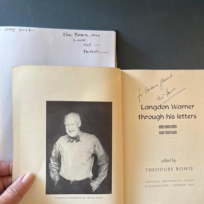 Books signed by author