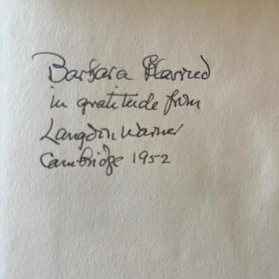 Books signed by author