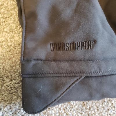 Women's Marmot Windstopper Pants (L), Burton Mittens and Polartec Insulated Pants (GB1-KD)