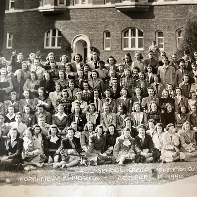 1941-44 Carlton College yearbooks, photo