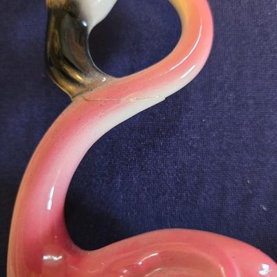 Group of 5 Vintage Flamingos