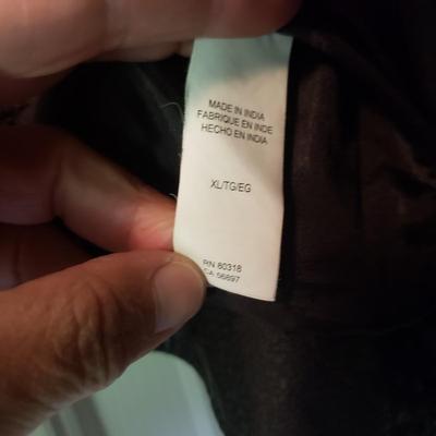 Lucky Brand Black Leather Jacket (Size XL) (GB1-KD)