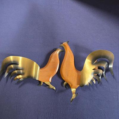 Vintage Fighting Roosters