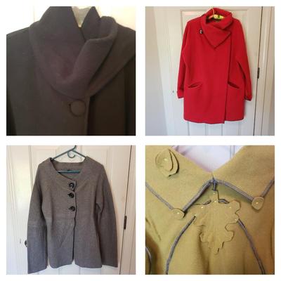 Maralyse Ferree, Eileen Fisher, East 5th Cozy Fleece Jackets and More (GB1-KD)