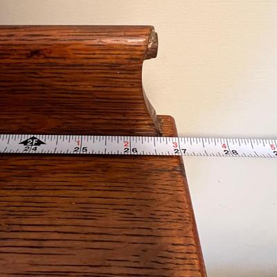 Antique Drop Slant Front Petite Secretary Desk - Ornate Lionshead Carving
