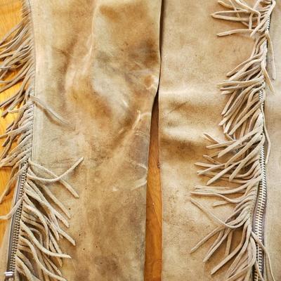 Fringed Leather Chaps, Barlow Belt Buckle and More (D-KD)