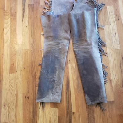 Fringed Leather Chaps, Barlow Belt Buckle and More (D-KD)