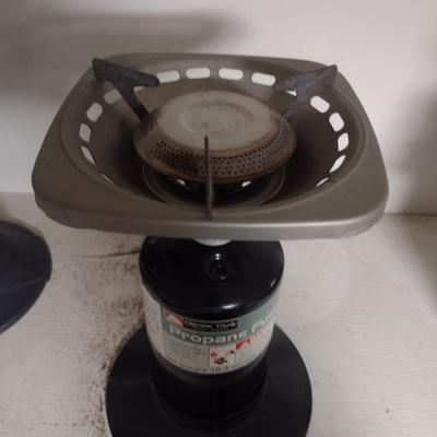 Ozark Trail Mini Camping Propane Tank and Cooktop Attachment