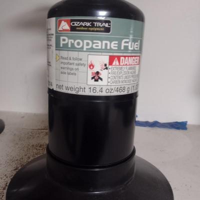 Ozark Trail Mini Camping Propane Tank and Cooktop Attachment