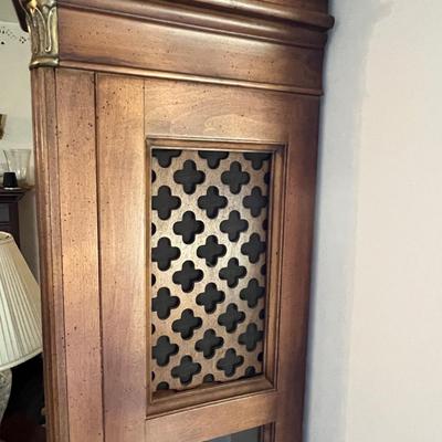 Vintage Ridgeway Tempus Fugit Grandfather Clock