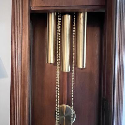 Vintage Ridgeway Tempus Fugit Grandfather Clock