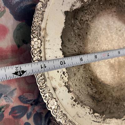 BIG Decorative Collectibles Lot - Silverplate, Cut Glass, Crystal, Milk Hobnail Glass,