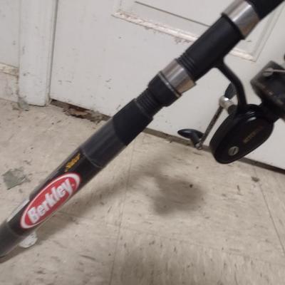 Berkley Big Game 8' Spinning Rod with Mitchell Open Face Reel
