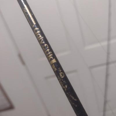 Pair of Shakespeare Fishing Poles with One Shakespeare Reel