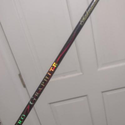 Pair of Shakespeare Fishing Poles with One Shakespeare Reel