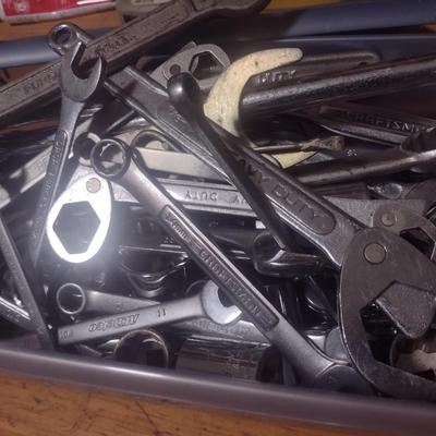 Assortment of Hand Wrenches and Sockets (See all Pictures)