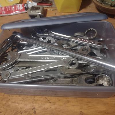 Assortment of Hand Wrenches and Sockets (See all Pictures)