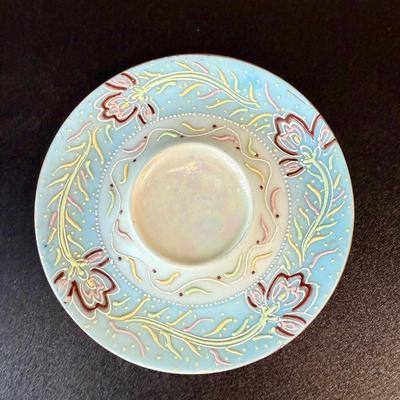 Vintage Ardalt Japanese Lenwile Moriage Demitasse Cup and Saucer