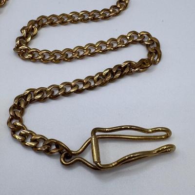 Waltham Quartz Gold-Tone Pocket Watch (ST-DZ)