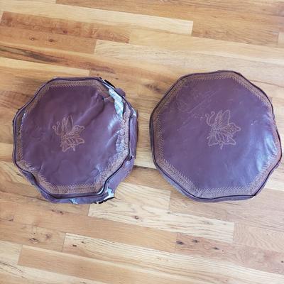 Vintage Leather Seat Pillows (L-KD)