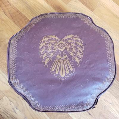 Vintage Leather Seat Pillows (L-KD)