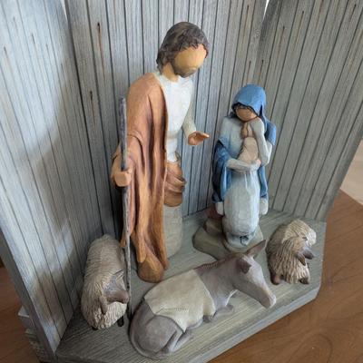 Willow Tree The Christmas Story Large Scale With Boxes (LR)