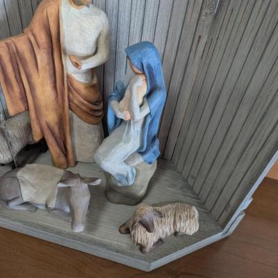 Willow Tree The Christmas Story Large Scale With Boxes (LR)