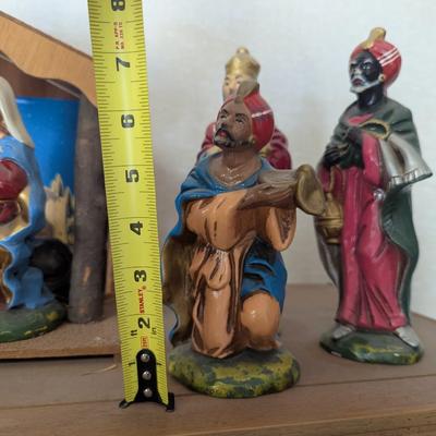 Vintage Made In Japan Nativity Set (LR)