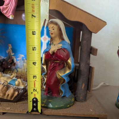 Vintage Made In Japan Nativity Set (LR)