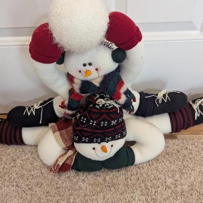 Snowmen Christmas Door Draft Stopper (FD)
