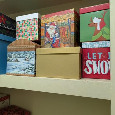 Assortment Of Gift Boxes