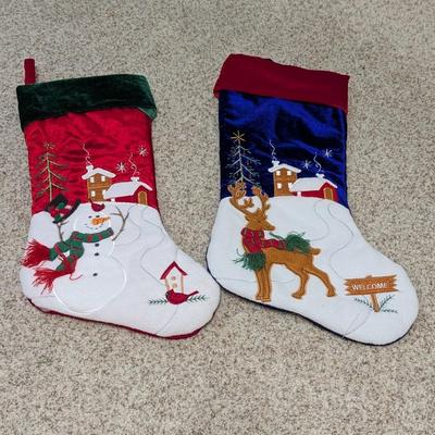 Pair Of Christmas Stockings