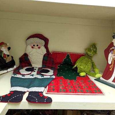 Christmas Decorations Santa Grinch