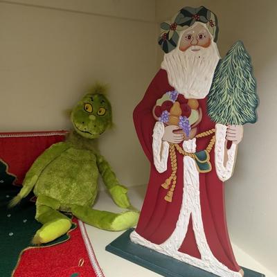 Christmas Decorations Santa Grinch