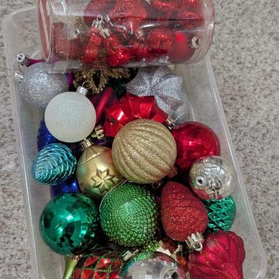 Assortment Of Christmas Ornaments