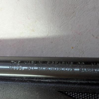 New Marlin Firearm Model 60 Micro-Groove Barrel Self-Loading Cal. 22 L. R. With Tubular Magazine (O)