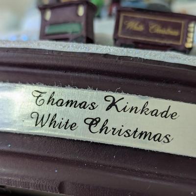 Thomas Kinkade White Christmas Snowman (G)