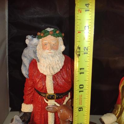 Pair of Santa Figurines (Set #3)