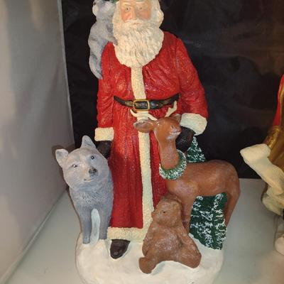Pair of Santa Figurines (Set #3)